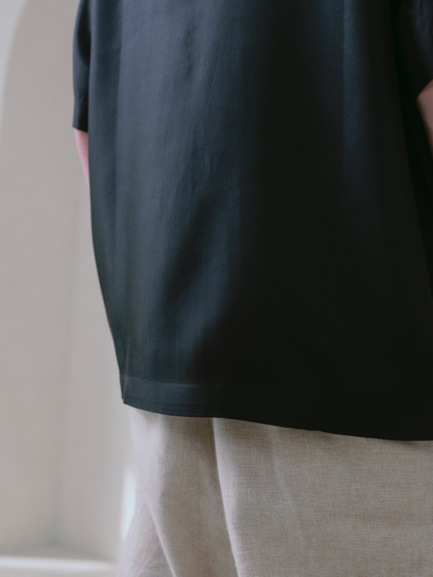 Camp Onyx Silk Shirt