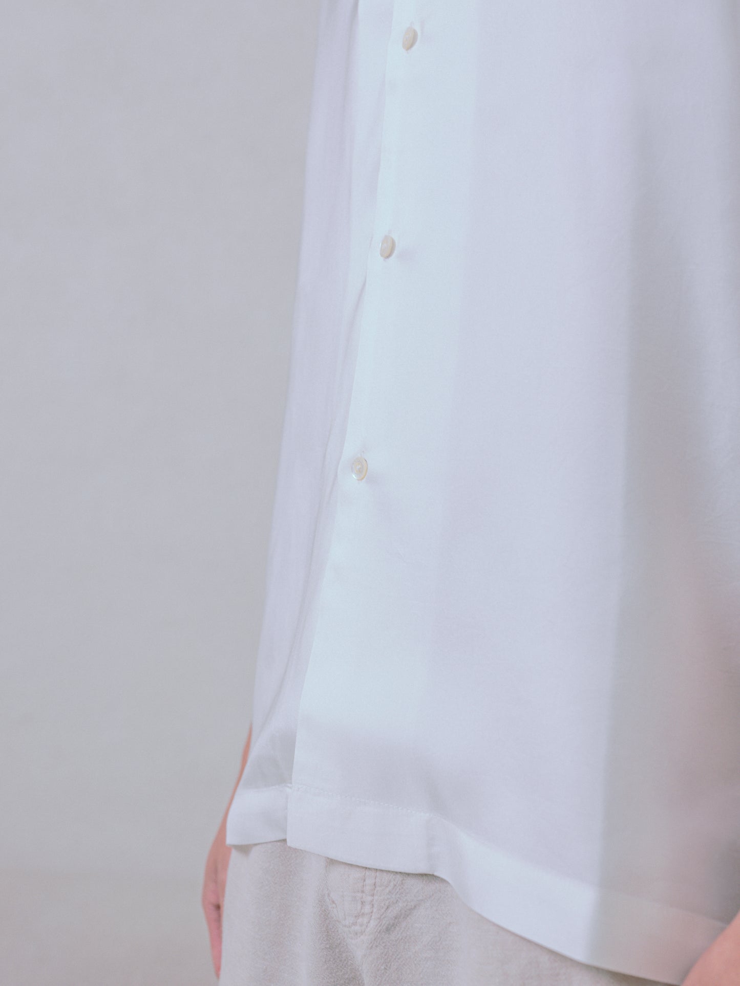 Ivory Silk Shirt